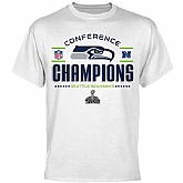 Men's Seattle Seahawks 2013 NFC Champions Trophy Collection T-Shirt White FengYun,baseball caps,new era cap wholesale,wholesale hats